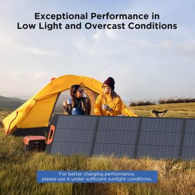 ZOUPW 220W ideal for RVs and campsite power needs with resilience.