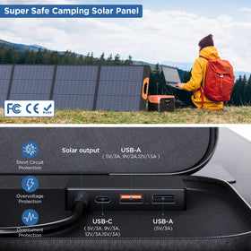 ZOUPW 220W built-in USB ports enable direct device charging.