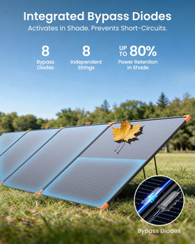 ZOUPW bifacial panel ideal for RV use and home backup.