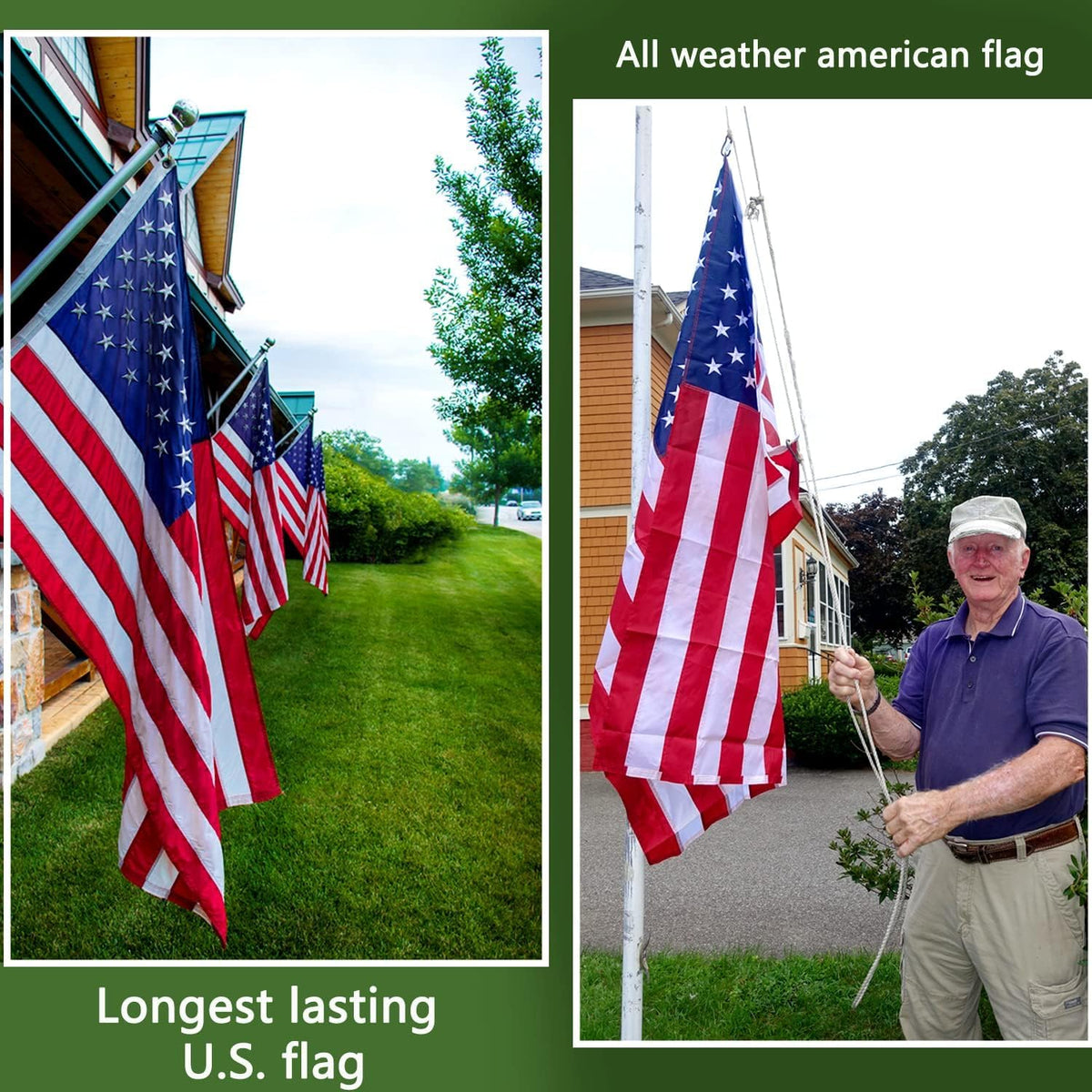 ZoYaone flag PU coating and UV protection preserves color