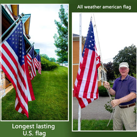 ZoYaone flag PU coating and UV protection preserves color