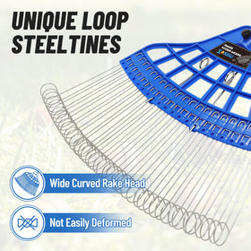 Zozen Acorn Gatherer with adjustable handle adapts to different users for comfortable use.