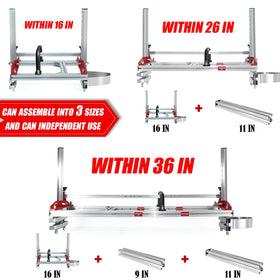 Zozen Chainsaw Mill Easy Assembly for quick on-site setup