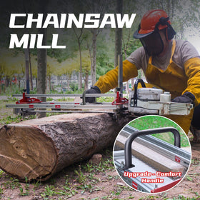 Zozen Chainsaw Mill Three-Size Setup enables flexible independent cuts