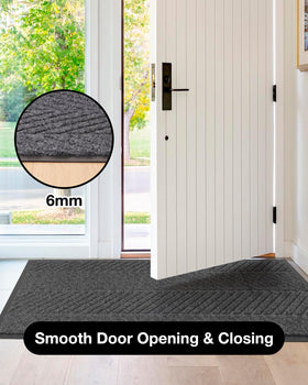 ZPAI large 5x7 ft mat suits garages and entryways.