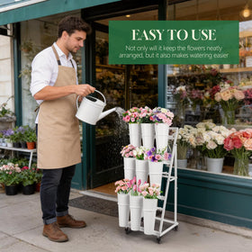ZpigToor tiered display levels maximize bouquet visibility for displays