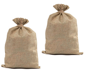 Zplontya burlap bag for large harvest storage in natural jute.
