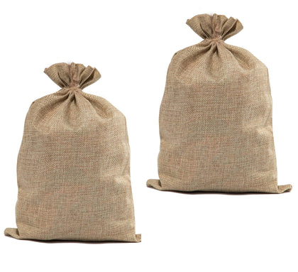 Zplontya burlap bag for large harvest storage in natural jute.