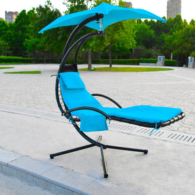 ZQDQIUQIU cushion cover in blue is machine washable and quick-drying for easy care.