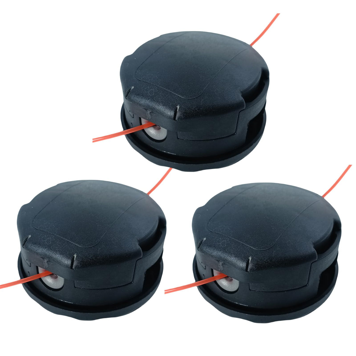 Zqqalitize 3-pack SRM-225 trimmer head for Echo Speed Feed 400, ready for fast replacement