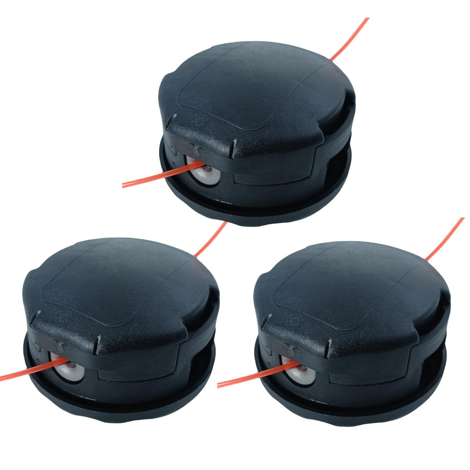 Zqqalitize 3-pack SRM-225 trimmer head for Echo Speed Feed 400, ready for fast replacement