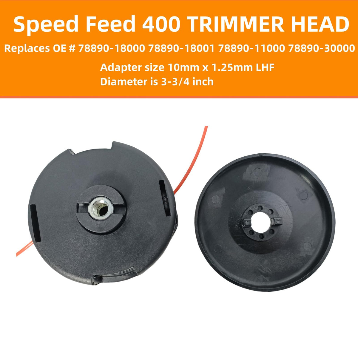 Zqqalitize trimmer head for Echo SRM series ensures smooth cutting performance.