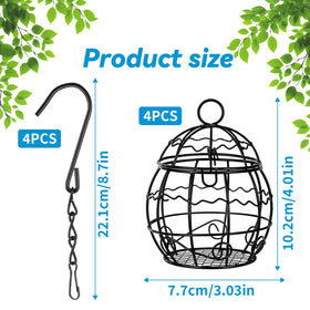 ZQZXD locking-lid bird feeder keeps feed secure while birds access easily.