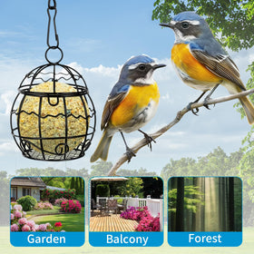 ZQZXD powder-coated metal design resists rust and weather for outdoor use.