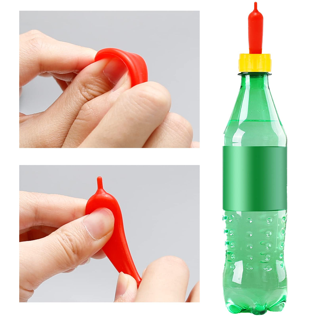 Zreneyfex 15-piece nipple set for orphaned or small mammals