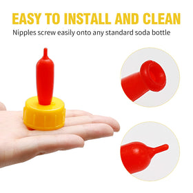 Zreneyfex reusable teat, easy to disassemble and clean