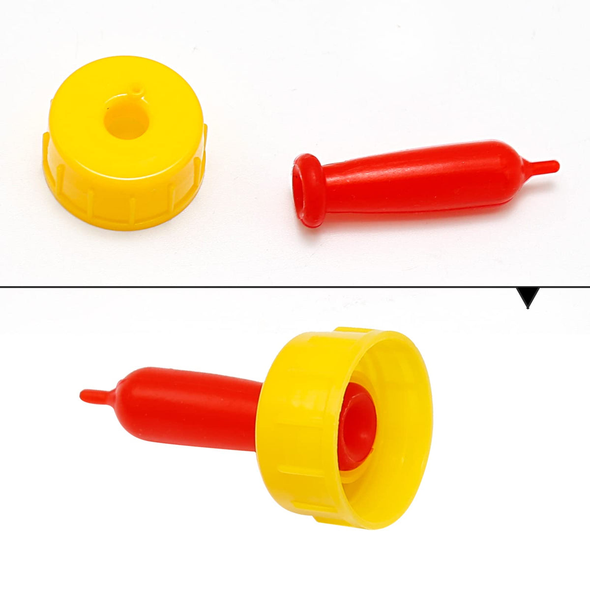 Zreneyfex screw-on design fits common bottles for quick refills