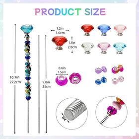ZSlactp large-hole beads and pendants assembly boosts creative DIY garden accents