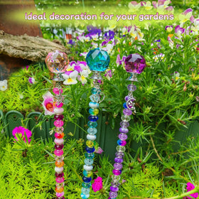 ZSlactp large-hole beads in purple, lake blue, and pink for versatile designs.