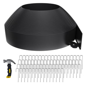 ZSLTLDU 66ft edging border defines garden beds with clean lines