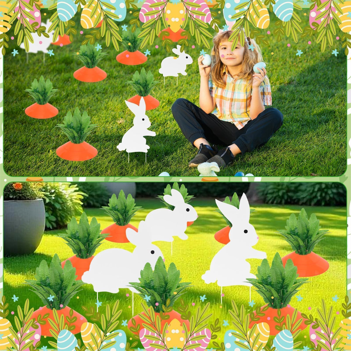 ZSMKJIAYE lawn decoration set delivers easy outdoor party accents