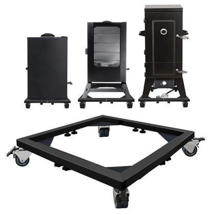 Zsytbyyds heavy-duty smoker stand with universal base for versatile smokers