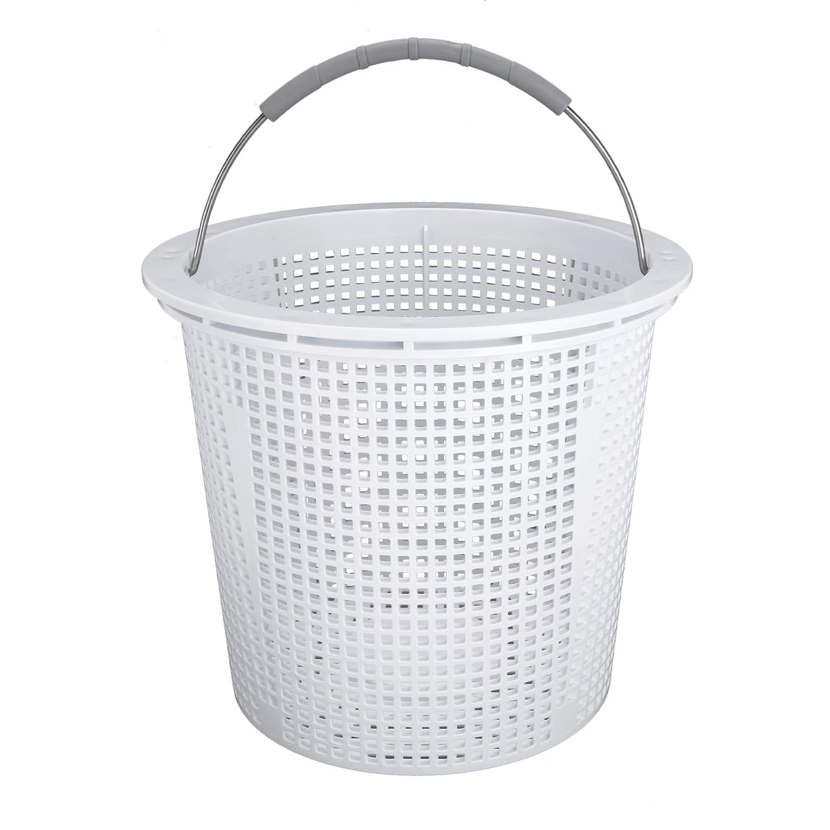 ZTTM 8-inch skimmer basket with built-in weight keeps debris securely captured.