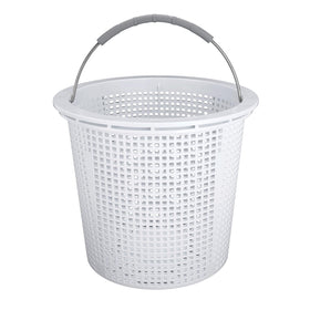 ZTTM 8-inch skimmer basket with built-in weight keeps debris securely captured.