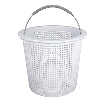 ZTTM 8-inch skimmer basket with built-in weight keeps debris securely captured.