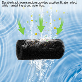 ZTTM pre-filter sponge roll supports clear pond water by catching debris before pump intake