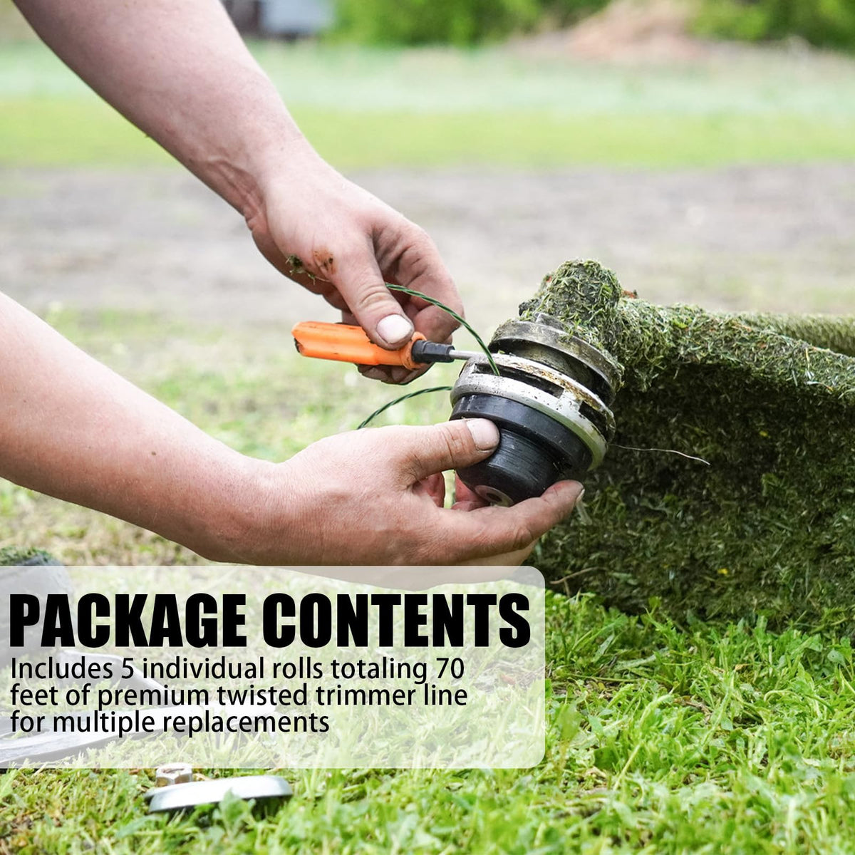 ZTTM ready-to-use pre-cut lengths save time during lawn edging.