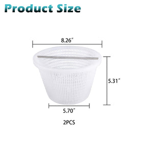ZTTM skimmer basket grid pattern traps debris while preserving water flow
