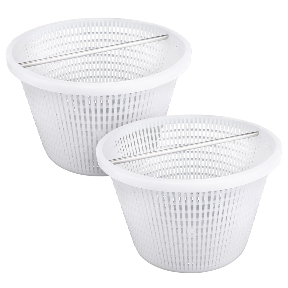 ZTTM skimmer basket with handle enables easy removal from the pool skimmer