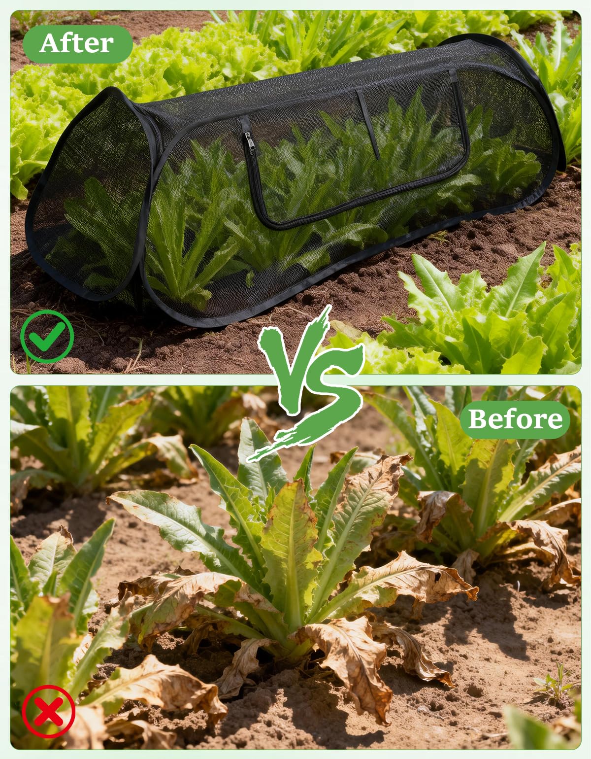 Includes marker pen and plant labels for garden labeling