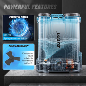 ZUYIYI automatic mixing function ensures consistent solutions.