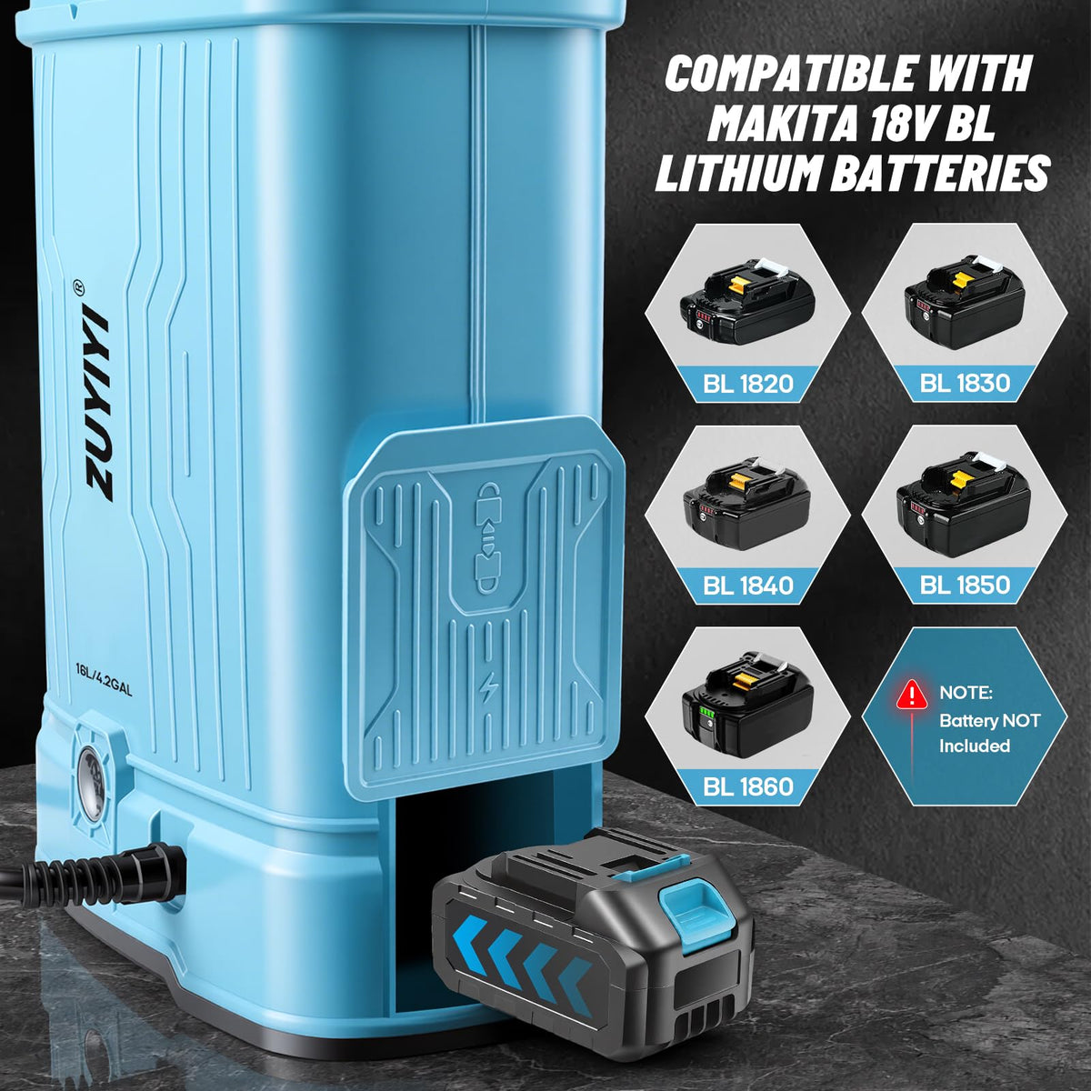 ZUYIYI ergonomic padded backpack design reduces fatigue.