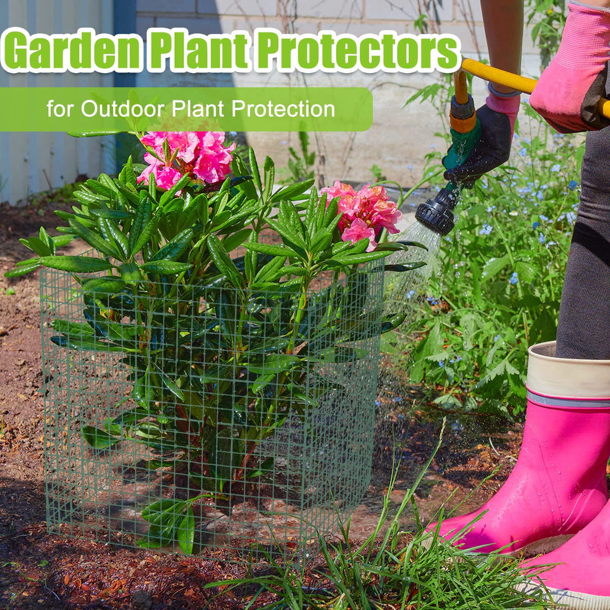 Zubebe animal deterrent keeps vegetables safe from rabbits and squirrels.