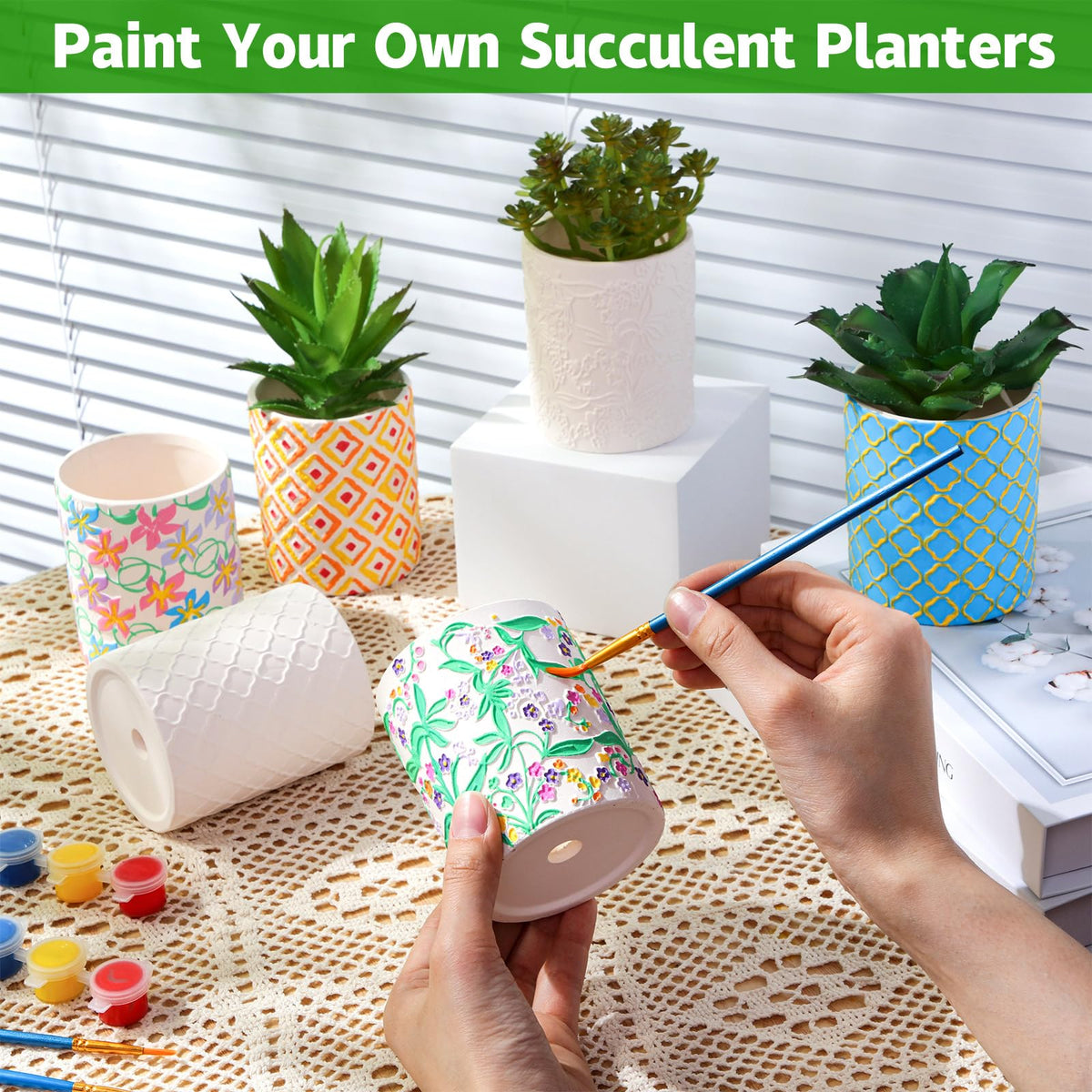Zubebe pots include drainage holes and a rubber stopper for moisture control.