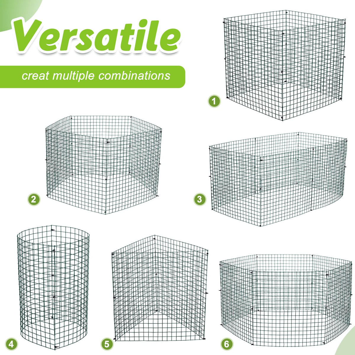 Zubebe easy-setup mesh cage supports quick, scalable coverage.