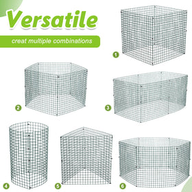 Zubebe easy-setup mesh cage supports quick, scalable coverage.