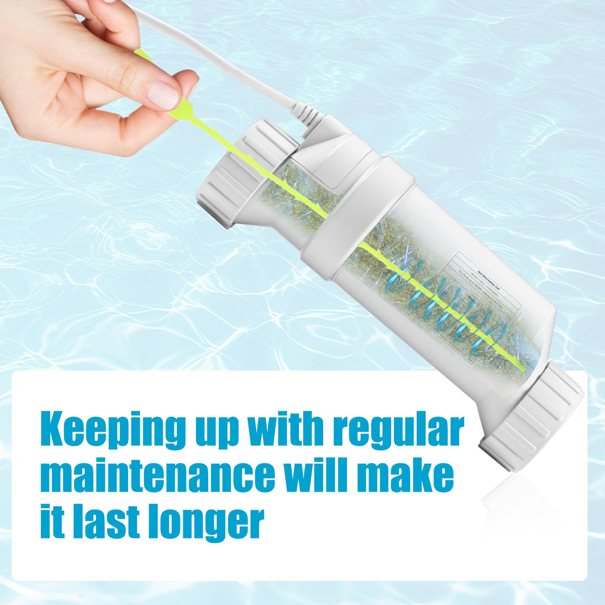 Cleaning tools included for straightforward routine maintenance of the T-15 cell.