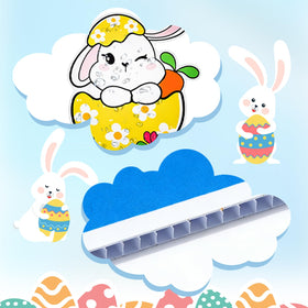 ZUDKSUY Easter yard sign weatherproof for rain or shine
