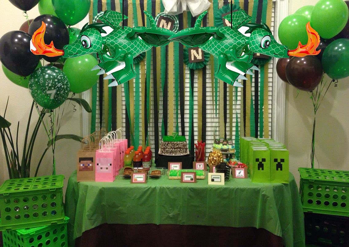 Zugar Land dragon-themed party decor suitable for king or medieval themes.