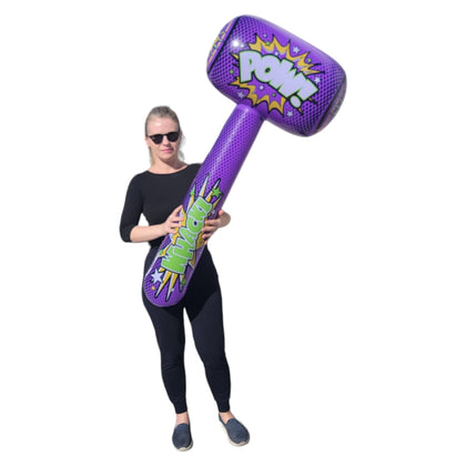 Zugar Land huge 52in POW jumbo mallet in action for epic play battles.