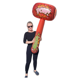 Zugar Land party-favorite red hammer doubles as carnival prize and classroom incentive.