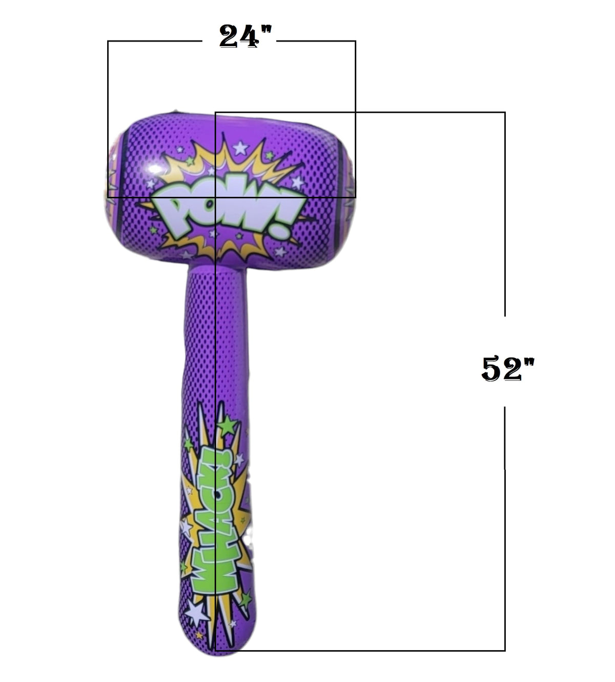 Zugar Land vinyl mallet ready to be a crowd-pleasing party prize.