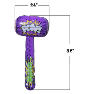 Zugar Land vinyl mallet ready to be a crowd-pleasing party prize.