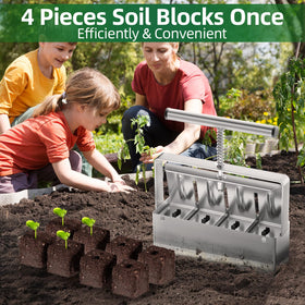 Eco-friendly zukakii blocker replacing plastic pots and trays.