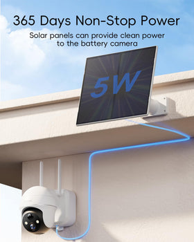 Zumimall solar panel showing USB-C port for easy camera charging.