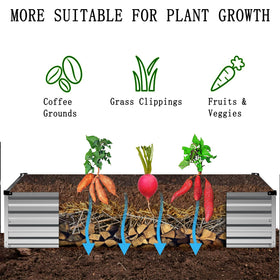 ZUNUDA large bed ideal for vegetables, flowers, and herbs